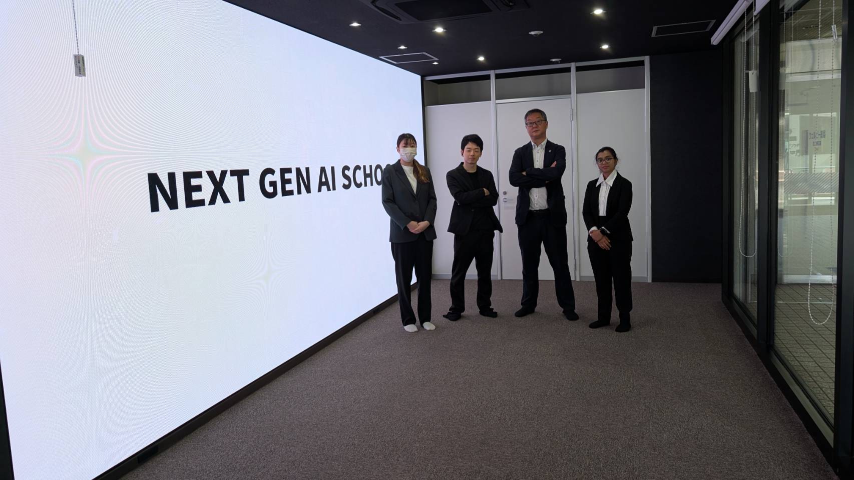 岩手県北上市のAIスクール・NEXT GEN AI SCHOOLの教室
